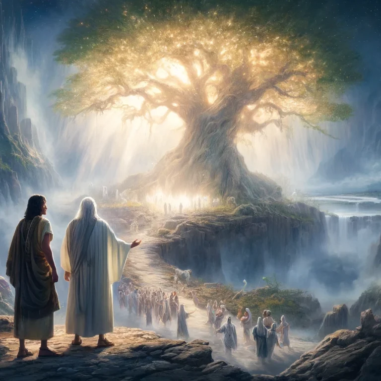 tree of life with children