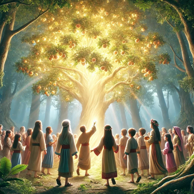 tree of life with children